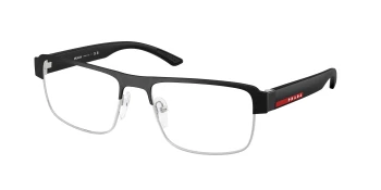 Prada Linea Rossa PS 51RV style-color 1BO1O1 Matte Black / Silver