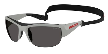 Prada Linea Rossa PS A01S style-color 13Z5S0 Matte Iron Grey / Dark Grey Lens