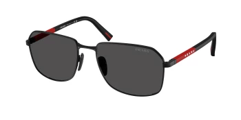 Prada Linea Rossa PS A51S style-color 1BO06F Matte Black / Dark Grey Lens