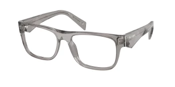 Prada PR 22ZV style-color 16Z1O1 Transparent Dark Grey