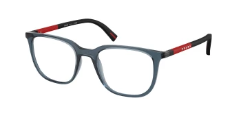 Prada Linea Rossa PS 04RV style-color CZH1O1 Transparent Blue