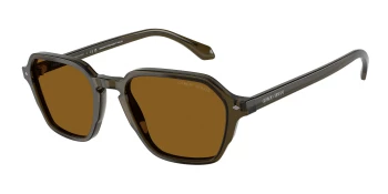 Giorgio Armani AR8220 style-color 616933 Transparent Green / Brown Lens