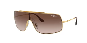 Ray-Ban RB3897 WINGS III 0RB3897 style-color 001/13 Arista Gold / Brown Lens