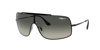 Ray-Ban RB3897 WINGS III 0RB3897 style-color 002/11 Black / Grey Lens