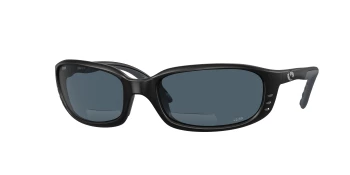 Costa Del Mar 6S7001 BRINE READERS style-color 000406 Matte Black / Gray Polycarbonate Lens