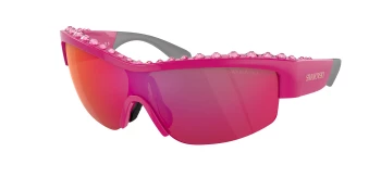 Swarovski SK6014 style-color 10376Q Rose / Brown Mirror Orange Lens