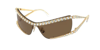 Swarovski SK7022 style-color 400473 Gold / Dark Brown Lens