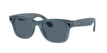 Ray-Ban Meta WAYFARER RW4006 (Gen 1) style-color 67552V Jeans / Dusty Blue Lens