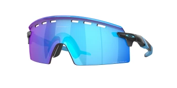 Oakley ENCODER STRIKE VENTED OO9235 style-color 923505 Matte Black / Prizm Sapphire Lens