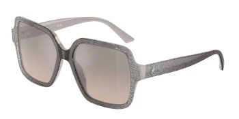 Jimmy Choo JC5005 style-color 50426I Sand Gradient Glitter / Brown Gradient Grey Mirror Silver Lens