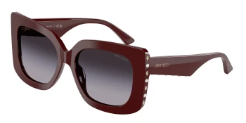 Jimmy Choo JC5025H style-color 50578G Red / Gradient Grey Lens