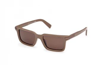 Ermenegildo Zegna EZ0249 style-color 45E Shiny Light Brown / Shiny Light Brown / brown brown Lens