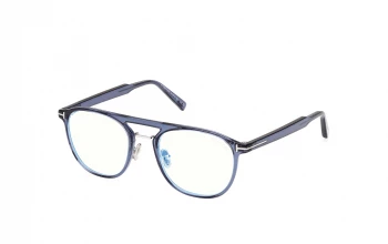 Tom Ford FT5982-B style-color 090 Shiny Blue / Shiny Blue