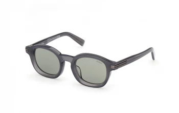 Ermenegildo Zegna EZ0229 style-color 90N Shiny Blue / Shiny Blue / green green Lens