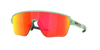 Oakley OO9415 CORRIDOR SQ 0OO9415 style-color 941506 Matte Transparent Jade / Prizm Ruby Lens