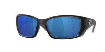 Costa Del Mar 6S9014 BLACKFIN 6S9014_P style-color 901407 Matte Black / Blue Mirror Polycarbonate Lens