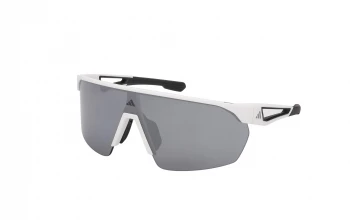 Adidas Sport SP0103 Adidas Anemos style-color 21C Matte White / Matte White / smoke mirror smoke mirror Lens