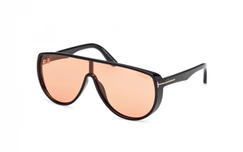 Tom Ford FT1182 Achilles style-color 05E Shiny Black / Shiny Black / O O Lens