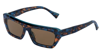 Alain Mikli A05053 ARMITAGE style-color 002/73 Teal Tortoise / Dark Teal / Brown Lens
