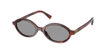 Miu Miu MU 04ZSF style-color 21C40O Havana Mahogany / Grey Lens