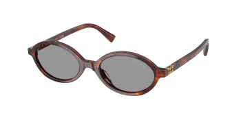 Miu Miu MU 04ZS style-color 21C40O Havana Mahogany / Grey Lens