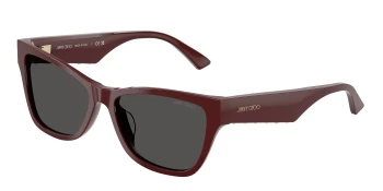 Jimmy Choo JC5024HU style-color 505787 Red / Dark Grey Lens