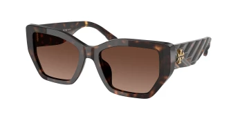 Tory Burch TY7187U style-color 1728T5 Dark Tortoise / Brown Gradient Polar Lens