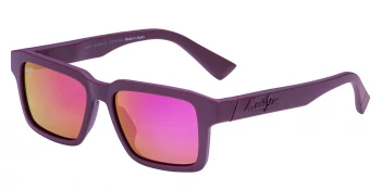 Maui Jim KAHIKO style-color P635-04 Matte Burgundy / MAUI Sunrise Lens