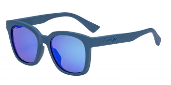 Maui Jim HONUA ASIAN FIT style-color Matte Petrol Blue / Blue Hawaii Lens
