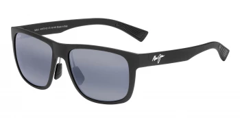 Maui Jim PUAKEA style-color 670-02 Matte Black / Neutral Grey Lens