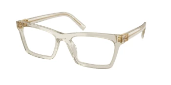 Miu Miu MU 04WV style-color 12U1O1 Hemp Transparent