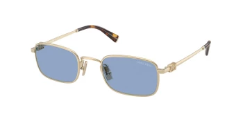 Miu Miu MU A53S style-color ZVN60O Pale Gold / Light Blue Lens