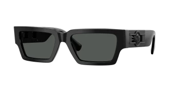Versace VE4459 style-color 536087 Black / Dark Grey Lens