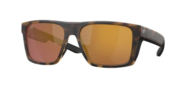 Costa Del Mar 6S9104 LIDO 06S9104 style-color 910416 Matte Tortoise / Gold Mirror Lightwave Glass Lens