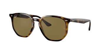 Ray-Ban RB4306 style-color 710/73 Light Havana / B-15 Brown Lens