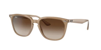 Ray-Ban RB4362 style-color 616613 Light Brown / Brown Lens