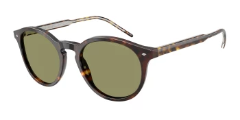 Giorgio Armani AR8211 style-color 587914 Havana / Green Lens