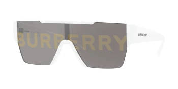Burberry BE4291 style-color 3007/H White / Grey Tampo Burberry Silver/Gold2 Lens