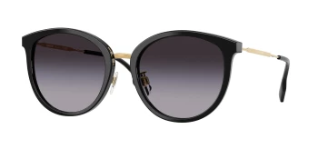 Burberry BE4289D Asian Fit style-color 30018G Black / Grey Gradient Lens