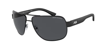 Armani Exchange AX2012S style-color 606387 Matte Black / Grey Lens