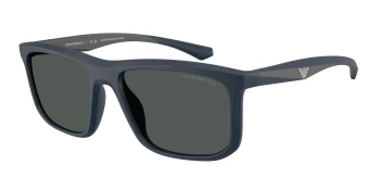 Emporio Armani EA4234U style-color 618587 Matte Blue / Dark Grey Lens