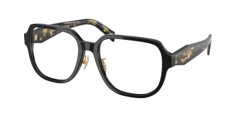Prada PR B07VD style-color 3891O1 Black / Medium Tortoise