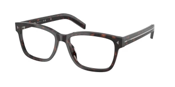 Prada PR B10VF style-color 17N1O1 Root Havana