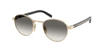 Prada PR B52S style-color ZVN02C Pale Gold / Grey Gradient Lens