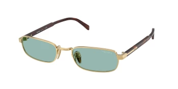 Prada PR B54S style-color 5AK40K Gold / Petrol Green Lens