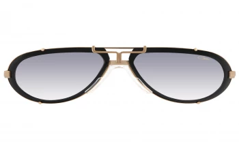 Cazal MOD 642/3 style-color 001 Black - Gold / Gradient Roviex Lens