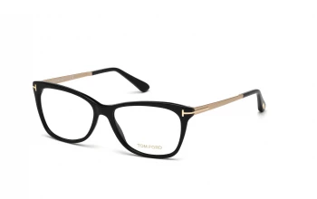 Tom Ford FT5353 style-color 001 Shiny Black / Shiny Rose Gold