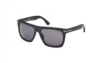 Tom Ford FT0513 style-color 02D Matte Black / Matte Black / smoke smoke Lens