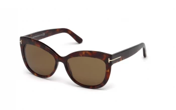 Tom Ford FT0524 style-color 54H Red Havana / Red Havana / brown polarized brown polarized Lens