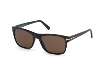 Tom Ford FT0698 style-color 01J Shiny Black / Shiny Black / roviex roviex Lens